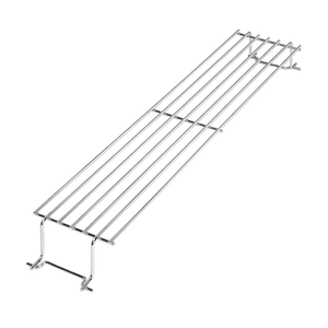 304 Stainless Steel Warming Rack for Weber Spirit 300 and GS4 Spirit II 300 Series Gas Grills with Front Control Knobs, 7641 Grill Upper Rack for Weber Genesis Silver Gold B/C Grill, 25 Inch