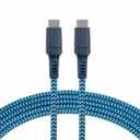CellCandy, 10 FT Braideg Charge&Sync Cable