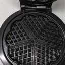 Mueller Heart 5 Waffle Maker, Norwegian Waffle Iron, Adjustable Browning Control & Nonstick, Cool Touch Handle, Easy to Clean, Small Kitchen Appliances