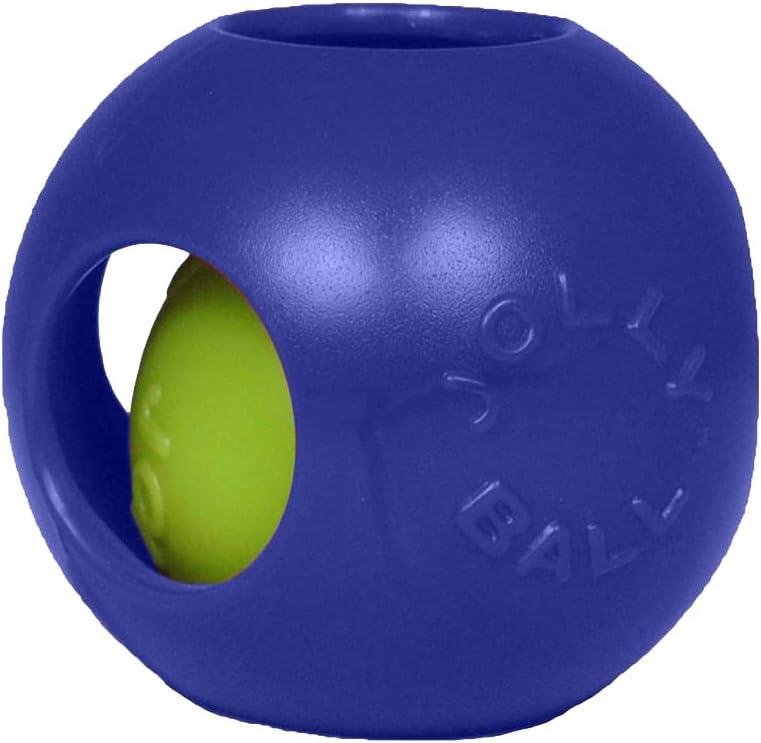 Jolly Pets Teaser Ball Dog Toy, Extra Large/10 Inches, Blue