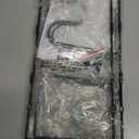 ORDORA 2 Pack Pot Lid Organizer Rack for Cabinet Door, 6-Tier Pot Lid Holders inside Cabinet, No Drilling Adhesive Wall Door Mounted Rustproof Pots and Pans Cover Organizers for Kitchen Storage, Black