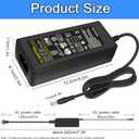 AC DC 48V 3A Power Supply Adapter 144W 48V Charger 48V 3A Switching Power Transformers Interface 5.5 x 2.5mm Suitable for POE Routers Switches Control Systems