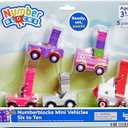hand2mind Number blocks Six to Ten Mini Vehicles, Race Car Toys, Preschool Math Counting Toys, Action Figure Set, Numbers for Toddlers, Small Figurines for Kids, Toddler Restaurant Activities