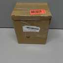 Vesici Acrylic Tips Jar for Bartender, 6 x 4 x 5 Inch, Wall Mounted Tip Box Bucket Plastic Donation Raffle Cash Box for Bartender Bars Restaurants Musicians Driver Money Storage(Gold)