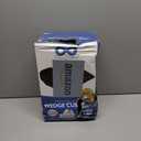 Everlasting Comfort Car Seat Cushion for Driving - Wedge Car Cushion for Office, Travel, Gaming Chair Memory Foam Driver Booster for Short People, Non-Slip, Washable Cover, Back & Sciatica Relief Executive Black