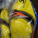 12 Pcs Operation Christmas Deflated Soccer Balls with Pumps Bulk Official Size 3 4 5 Machine Stitched Soccer Ball for Outside Sports Training Charity Donation Supplies Xmas Gifts