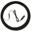 Heated Steering Wheel Cover, 15" 12V Steering Wheel Warmer Heated Steering Wheel Protector Cover for Winter Universal, Suitable for Standard Size Cars, Trucks, Vans, SUV