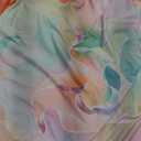 Halcurt Women's Plus Size Short Sleeve Rash Guard Swimsuit Top with Built in Bra Swim Shirt UPF50+ Bathing Suit (1X) Pink Rose Floral/Built in Bra