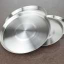 Set of 4 Wood Electric Stove Burner Covers 10.63 Inch and 8.27 Inch Top Covers for Electric Stove Burner for Farmhouse Kitchen Decoration