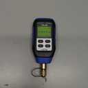 Digital Vacuum Gauge, HVAC Micron Vacuum Gauge Tester, 1/4" Flare, 0-30000 Microns Range, 2% Accuracy, 7/16-20UNF Interface, 4 Units Switch