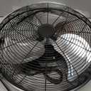 BEESTAR 18 inch High Velocity Wall Mount Fan,Industrial Fan with 3 Speed Commercial Ventilation,Easy Operation and 270 Degree Tilting,Metal Fan for Warehouse,Greenhouse, Workshop and Basement, Large