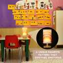 Classroom Lamp Calming Corner Decor Cozy Center 11. 61 Inches Small Bedside Desk Lamp USB Rainbow Reading Book Center Supplies for Home Bedroom Playroom Nursery