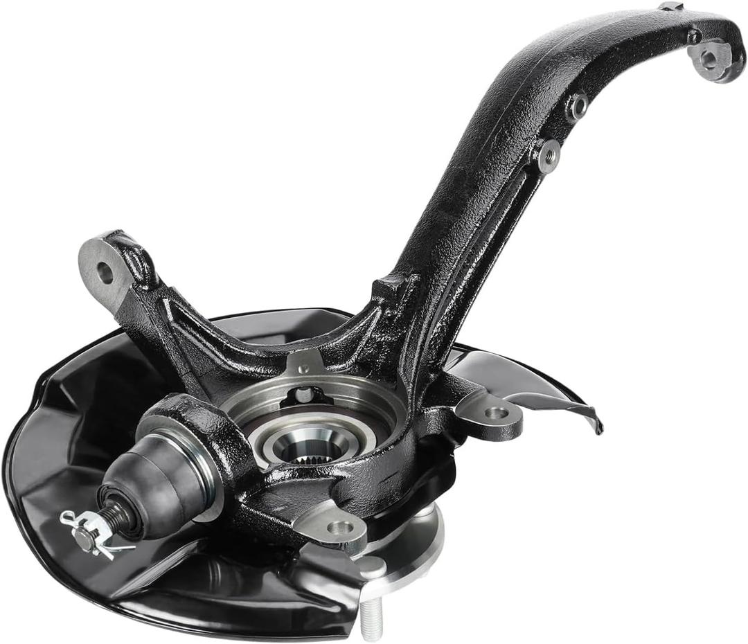Front Left Steering Knuckles & Wheel Bearing Hub Assembly Fit for Honda Accord 2008-2012, Fit for Acura TSX 2009-2014, 698-447, Drive Side