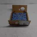 YMMXGE 5-Sheet Peel and Stick Metal Backsplash Tile Stick on Kitchen 3D Wall Decor Aluminum Mosaic Tiles for Bathroom, 12"x12"x0.15" (5, Mixed Blue)