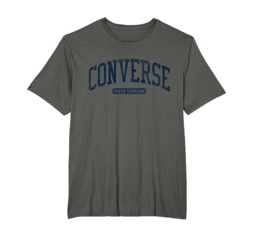Converse South Carolina SC College University Style Blue T-Shirt L