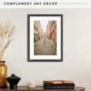MCS Studio Gallery 16x22 Matted Poster Frame with 12x18 Picture Display, Black Woodgrain Engineered Wood Vertical & Horizontal Wall Hanging Large Picture Frame for Photos, Posters & Art Prints (1-Pack)