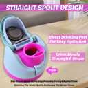 3 x Replacement Cap for Owala Freesip,One Button Water Bottle Top Lid Compatible with Owala Cup 16oz 24oz 32oz 40oz, BPA-Free Replacement Lid Accessory for Owala Free Sip