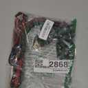 ADOGGYGO 2 Pack Christmas Dog Collar with Bow Tie, Classic Plaid Red Green Dog Collars with Removable Bowtie Christmas Collars for Extra Large Dogs Pets (X-Large)