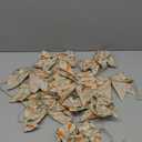 12 Pcs 6 Inch Easter Burlap Carrot Bows Spring Bunny Bow for Gift Wrapping Tree Topper Front Door Party Home Decorations (Bunny/Carrot, 6 Inch)
