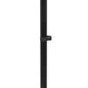 Pyle Adjustable Microphone Stand - Universal Mic Stand with Compact Heavy Base, Floor Standing Design, Height Adjustable, Pivot Angle Clip for Singing & Recording (2.8 - 5 ft., 9.8 Base Diameter)