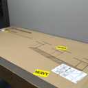 FLEXIMOUNTS 2x8 Garage Storage Rack, Adjustable Overhead Storage Organization System, Heavy Duty Metal Ceiling Rack, 400lbs Weight Capacity, Black, Classic Series