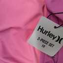 Hurley Girls Two-piece Rashguard Set (Big Kid), Size 10
