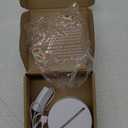 Jetec Mothers Day Birthday Gifts from Daughter Son Christmas Thank You Gift for Mom Sunflower Engraved Acrylic Heart Lamps USB Low Power Night Light Table Decor(to My Mom)