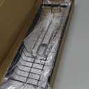 Sponge Holder for Kitchen Sink Caddy, Stainless Steel Telescopic Sink Storage Rack Holder, Expandable (16.7"-21.5") Kitchen Sink Organizer Drying Rack with Soap Dishcloth Towel Holder (Black)