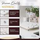 Drying Stone For Kitchen Counter, Diatomaceous Kitchen Stone Drying Mat, - Kitchen Drying Stone - Ideal for Drying Dishes, Cups, Fruits & Veggies, Vanity Tray, Placemat (15.7x11.8in)