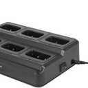 TIDRADIO TD-V2 Original Six-Way Charger Multi Unit Charger Base for BF-888S, BF-88A, PX-888s, H-777, BF-88ST Walkie Talkie and Battery, 1Pack