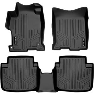 MAXLINER Floor Mats 2 Row Liner Set for 2013-2017 Honda Accord