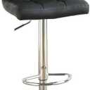 Poundex L Shape Barstool, Black
