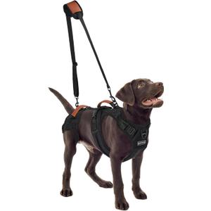 Dog Lift Harness, Full Body Dog Harness with Handle for Lifting, Front/Back Leg Support, Prevent Chafing Pee-Able Design, 2-in-1 Detachable Dog Assist Harness for Senior Disabled Dogs Up to 55lb