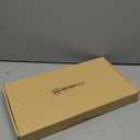 Wireless Keyboard and Mouse Combo Creamy with Number Pad for Desktop Mac iPad Bluetooth/2.4ghz/Wired Rechargeable Light up RGB Quiet Compatible with PC Laptop Tablet (Green)