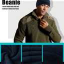 Warm Fleece Beanie Soft Skull Cap Lightweight Watch Caps Winter Hat for Men and Women (Blue)