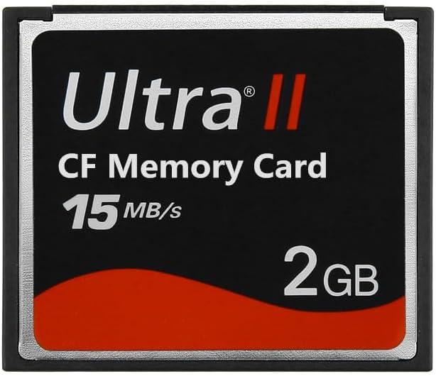 2 GB Ultra II CF Memory Card 15MB/S (SDCFH-002G-A11) SLR Camera Card for Professional Photographer,Videographer,Enthusiast