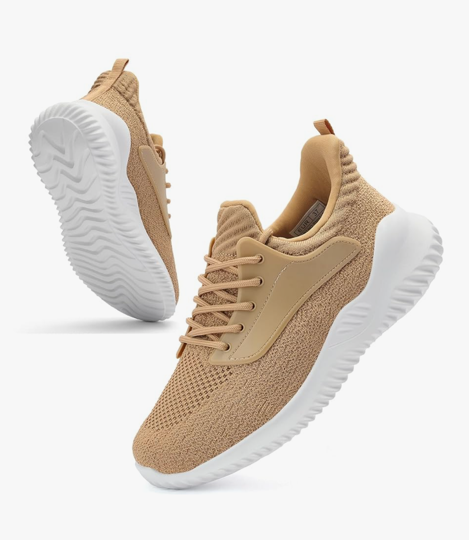 Womens Tennis Shoes Walking Sneakers - Memory Foam Running Slip On Gym Athletic Workout Nursing Comfort Work Shoe Lightweight 41
