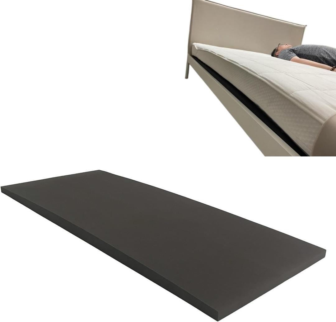 Sagging Mattress Support, 47"x25"x2" 50D High Density Foam Bed Board, Fix Sinking Mattress Insert Pad, Under Mattress Support for Sags 1"-2" Deep, Firm Corrector for Any Mattress Size