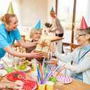 Fumete 100 Sets Name Tag Lanyards with ID Badge Holder Durable Clear Cruise Teacher Lanyards with Plastic Waterproof ID Badge Holders Bulk for Adults Teacher School Office Ship Cards(Black)