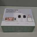 Momcozy BM04 Smart WiFi Baby Monitor with 2 Cameras, 5 1080P Split Screen Video Baby Monitor with Camera and Audio, Clear Night Vision, 5000mAh Battery, 2-Way Audio