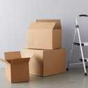 Amazon Basics Cardboard Moving Boxes in Small, Medium and Large Sizes (Assorted), Pack of 30, Brown