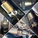 149-2311 Fuel Pump E11007 A029F889 with 149-2457 Fuel Filter TuneUp Kit for Onan RV Cummins Generator 3600 4000 4KW Microlite MicroQuiet Generators Camp Power KYD with 1403280 Air Filter and Fuel Line