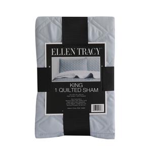 Ellen Tracy Standard King 1 Quilted Sham 20x26in 100% Polyester