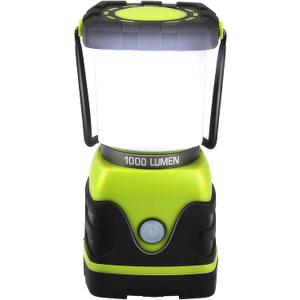 Tahoe Trails LED Camping Lantern, Battery Powered Bright LED Lantern with 1000LM, IPX4 Waterproof Tent Light, Perfect Camping Flashlight for Hiking, Camping, Hurricane, Emergency, Survival Kits, Home