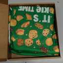 12 Pcs Troop Member Cookie Drawstring Backpacks Bulk String Bag Cinch Sack Pack Storage Knapsack Polyester Cookie Party Gift Bags Sports Drawstring Bags for Camping Troop Prize