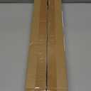 White Curtain Rods for Windows 28 to 48 Inches Adjustable Decorative 1 Inch Diameter Single Window Curtain Rod Set with Classic Finials, White Finishing