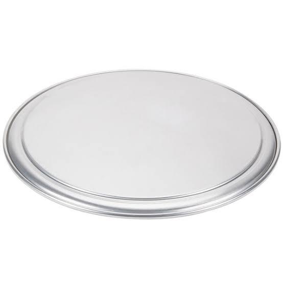 American METALCRAFT, Inc. HATP16 Wide Rim Pan, Heavy Weight, 14 Gauge Thickness, Aluminum, 16' Dia