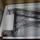 PayLessHere L Shaped Desk Corner Gaming Desk Computer Desk with Large Desktop Studying and Working and Gaming for Home and Work Place,Brown