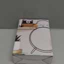 Peakeep Loud Analog Alarm Clock for Kids Learning Telling Time Teaching, 4.5" Twin Bell Alarm Clock Battery Operated for Heavy Sleepers Teenagers Kids(Aqua)