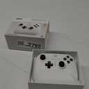 8Bitdo Ultimate 2.4g Wireless Controller with Charging Dock, Hall Effect Joystick Update, Pro Gamepad with Back Buttons & Turbo Function for PC, Android, Steam Deck & Apple (White)